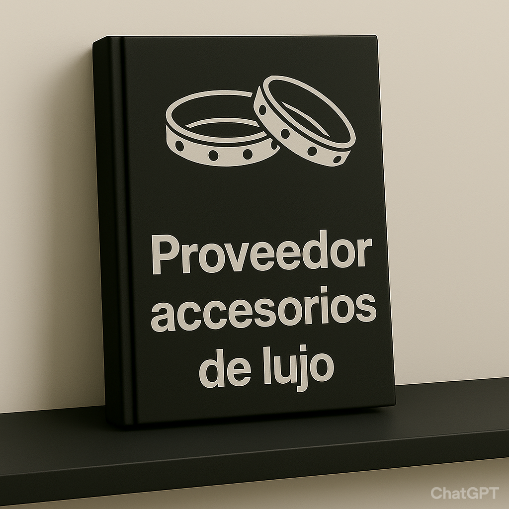 Proveedor accesorios de lujo
